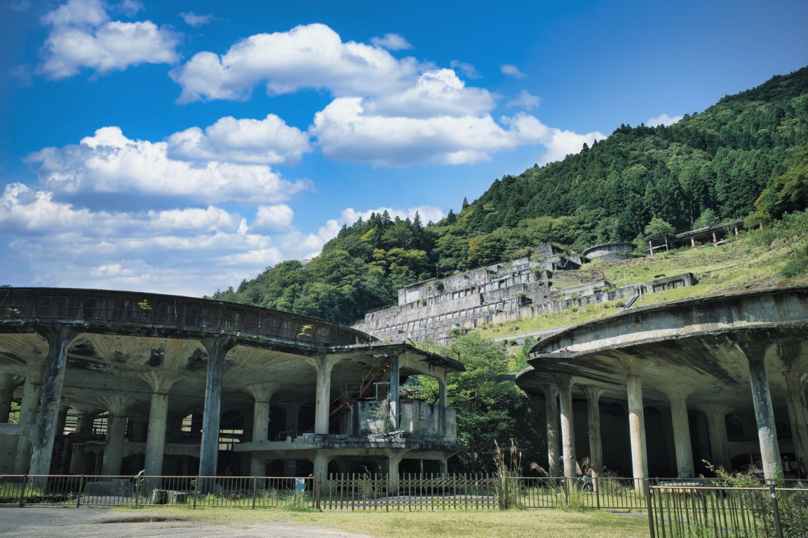 産業産業遺産「神子畑選鉱場跡」兵庫県朝来市