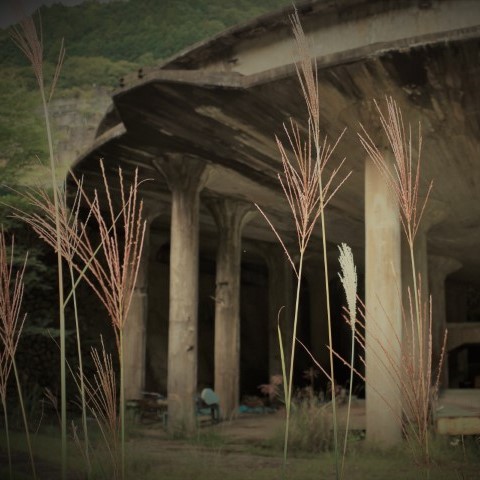 産業遺産　神子畑鉱選場　兵庫県 (朝来市)